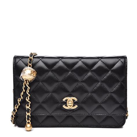 chanel pearl crush wallet on chain|chanel handbags on chain.